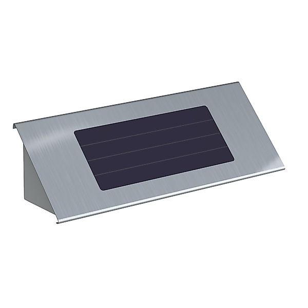 BASI Außen-Wandleuchte Hausnummernleuchte aus Edelstahl, solarbetrieben, günstig online kaufen