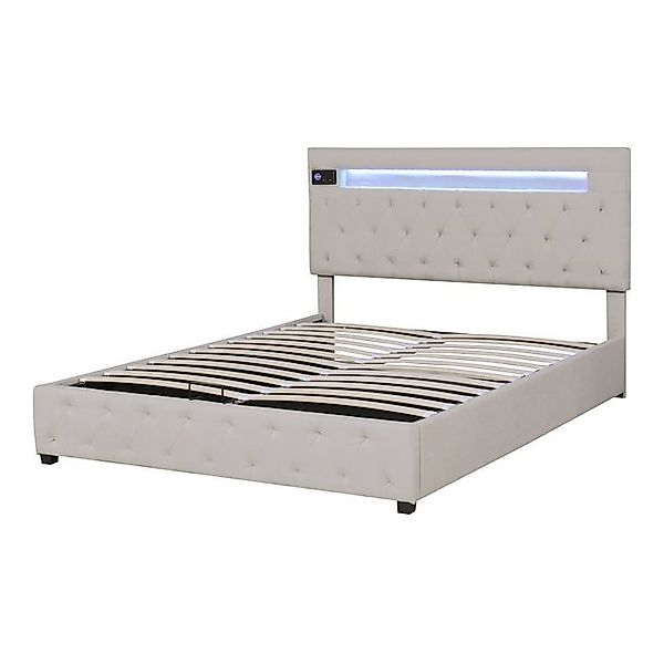 Gotagee Polsterbett 140x200cm Doppelbett Gästebett Familienbett Plattformbe günstig online kaufen