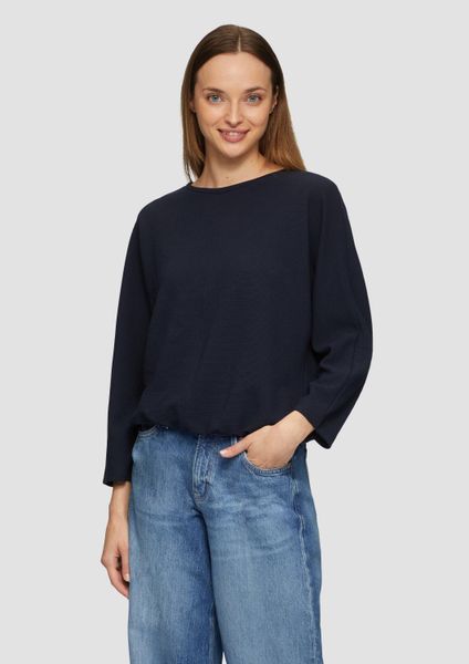 s.Oliver Sweatshirt Sweatshirt Strukturiertes Sweatshirt mit günstig online kaufen