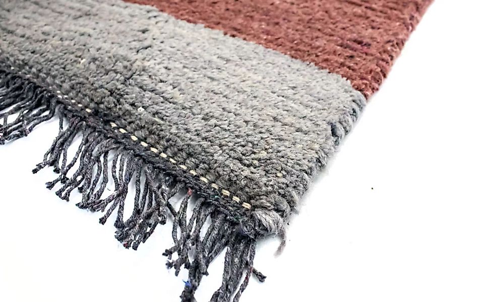 morgenland Wollteppich »Nepal Teppich handgeknüpft mehrfarbig«, rechteckig, günstig online kaufen