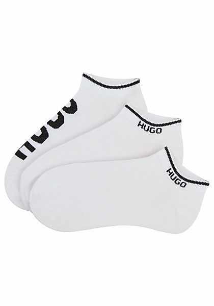 HUGO Underwear Sneakersocken "3P AS LOGO CC", (3 Paar), mit Logodetails günstig online kaufen