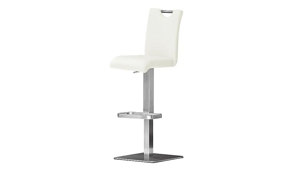 Barhocker  Gulia ¦ weiß ¦ Maße (cm): B: 40 H: 91 T: 50.0 Polstermöbel > Hoc günstig online kaufen