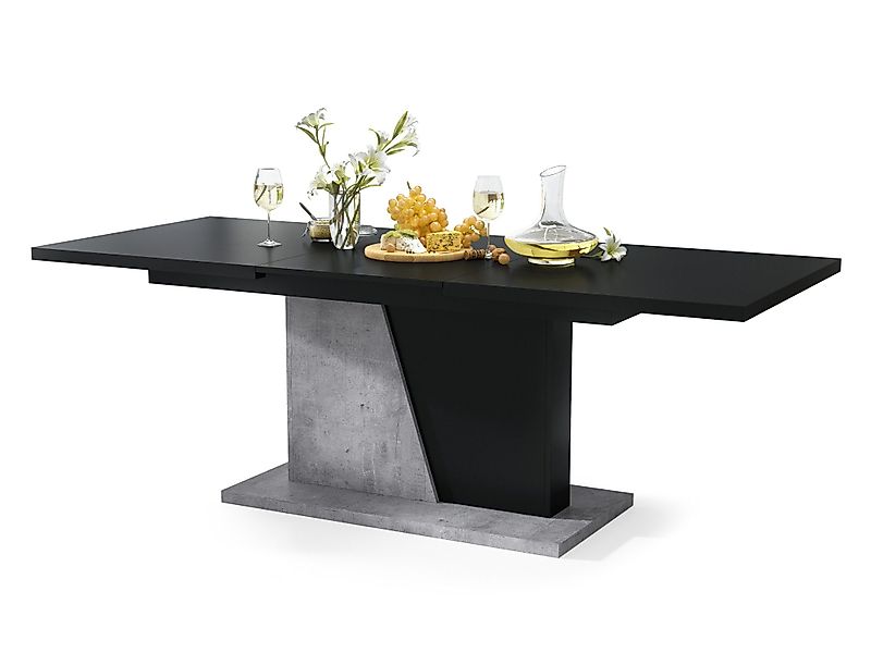 Mazzoni Esstisch Design Noble Noir Tisch günstig online kaufen