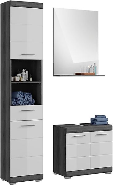 INOSIGN Badmöbel-Set "Siena, 3 teilig, bestehend aus:", (Set, 3 St., TOPSEL günstig online kaufen