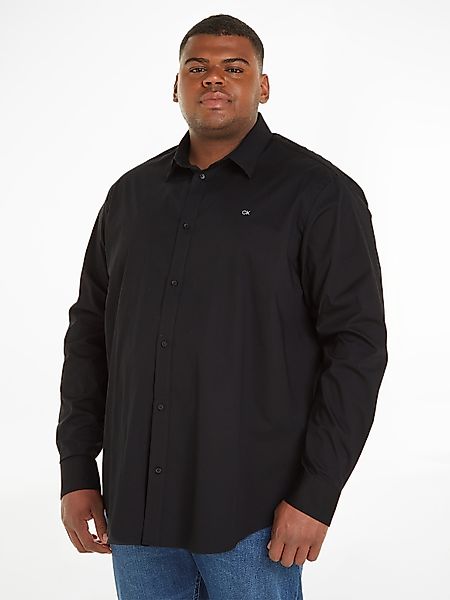 Calvin Klein Big&Tall Langarmhemd BT_STRETCH POPLIN günstig online kaufen
