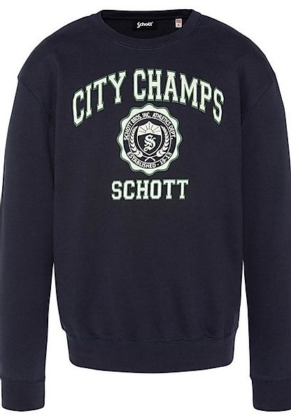 Schott NYC Sweatshirt Pullover SWIVAN1 Sweatshirt (1-tlg) günstig online kaufen