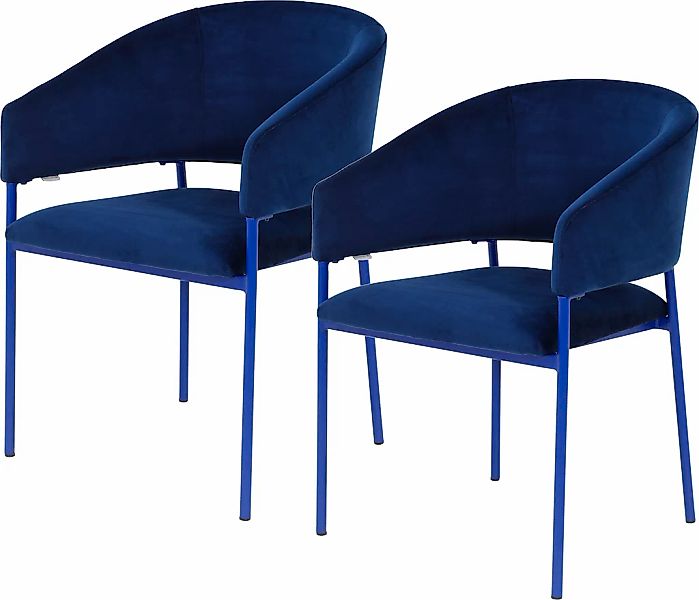TOM TAILOR HOME Armlehnstuhl "EMBRACE ARMCHAIR" (Set) 2 Stk. Samt Esszimmer günstig online kaufen