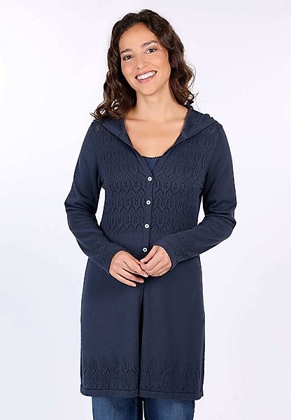 Sorgenfri Sylt Strickmantel Brenda Ajour-Strickdetails günstig online kaufen