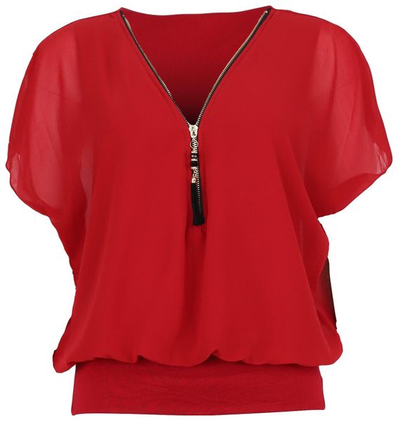 malito more than fashion Chiffonbluse 6298 günstig online kaufen