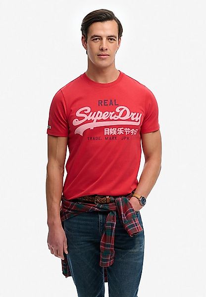 Superdry Rundhalsshirt VL CLASSIC TEE mit klassischem Vintage-Logo Print günstig online kaufen