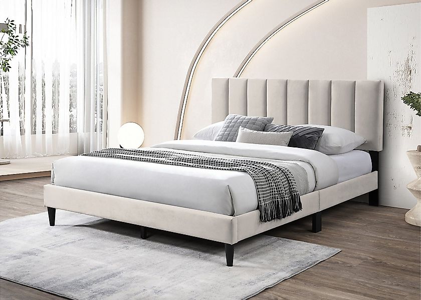 Home Collective Polsterbett 140x200 & 160x200 cm mit Lattenrost und weichem günstig online kaufen