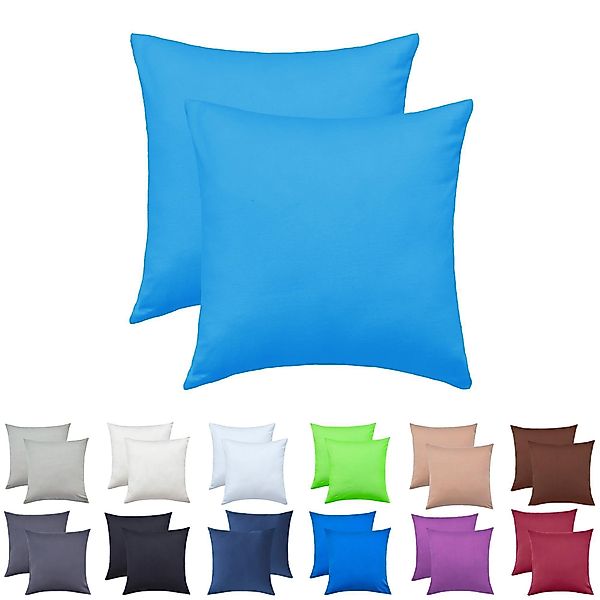 NatureMark Kissenbezüge 2er Pack Jersey Kissenbezug günstig online kaufen