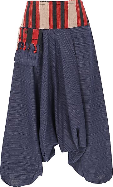 Guru-Shop Relaxhose Haremshose, Thai Pluderhose, Goahose günstig online kaufen