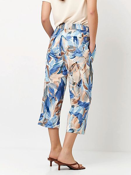 TONI 3/4-Hose "Pia", mit weitem Bein, aus sommerlicher Qualität mit Leinen günstig online kaufen