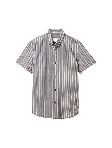 TOM TAILOR Denim T-Shirt striped dobby shirt günstig online kaufen