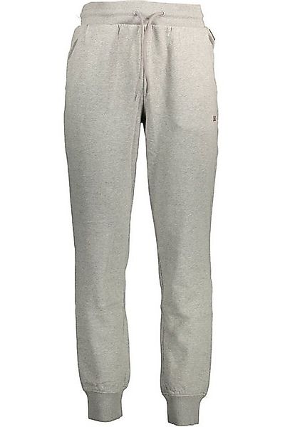 Napapijri 5-Pocket-Hose Graue Herren-Sporthose mit Kordelzug & Logo-Sticker günstig online kaufen