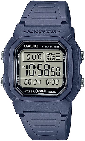 CASIO TIMELESS COLLECTION Chronograph W-800H-2AVES, Quarzuhr, günstig online kaufen