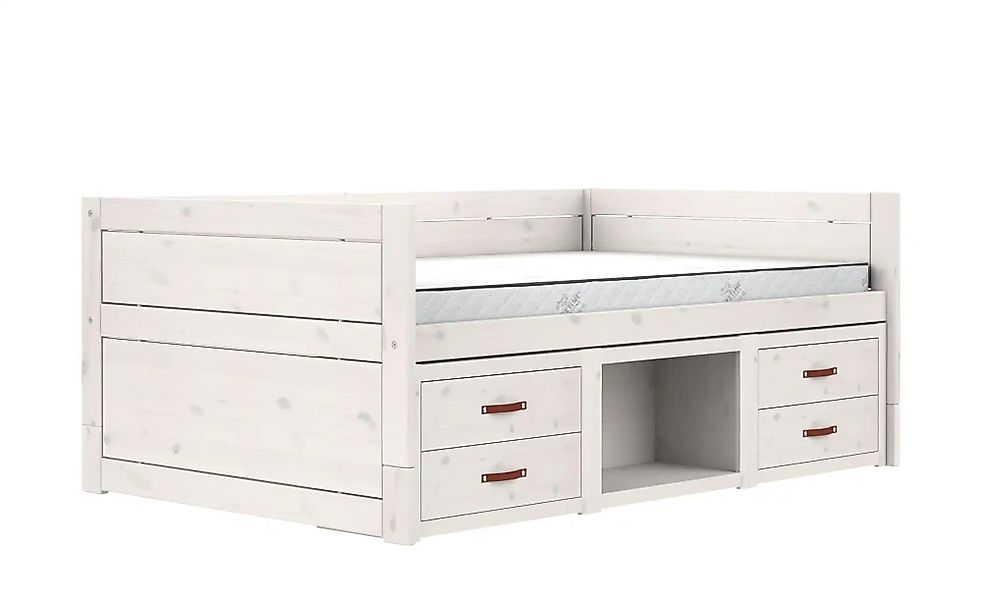 Lifetime Kojenbett mit Regal 120cm  Original ¦ weiß ¦ Maße (cm): B: 207 H: günstig online kaufen