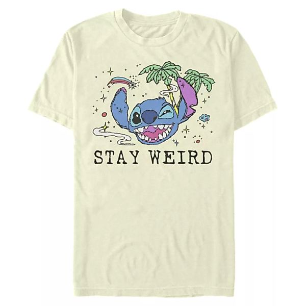Disney - Lilo & Stitch - Stitch Trippy - Männer T-Shirt günstig online kaufen