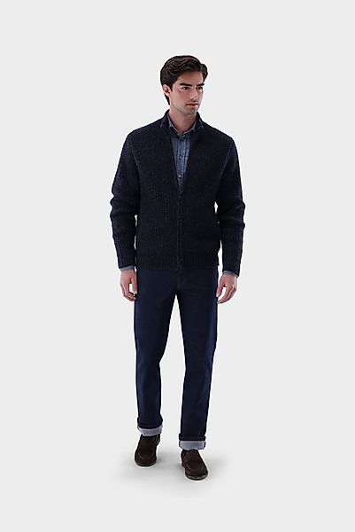 Strickjacke aus Kaschmir-Tweed günstig online kaufen