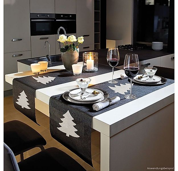 matches21 HOME & HOBBY Tischdecke Wetterfester Garten Tischläufer rutschfes günstig online kaufen