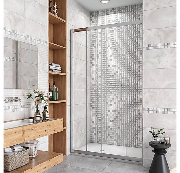 duschspa Dusch-Schiebetür 8mm Nano Glas Schiebetür Nischentür Glastür Dusch günstig online kaufen