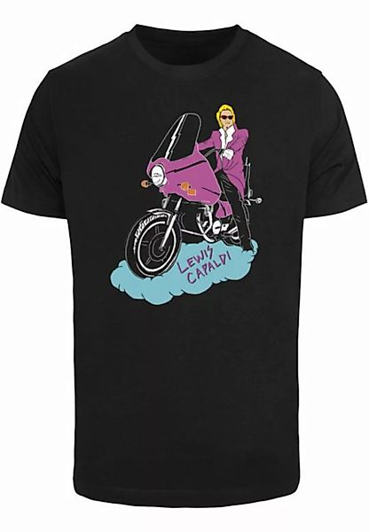 Merchcode T-Shirt Merchcode Herren Lewis Capaldi - Purple rain T-Shirt (1-t günstig online kaufen