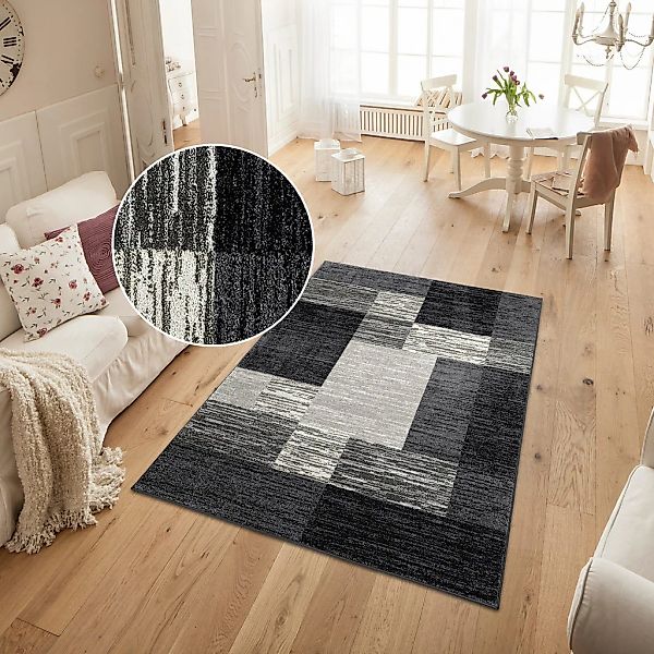 OTTO home Teppich "Melvin" rechteckig 8 mm Höhe schön weich, Kurzflor Teppi günstig online kaufen