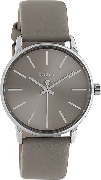 OOZOO Quarzuhr Damenuhr C10722 Armbanduhr Braun Lederband 36 mm günstig online kaufen