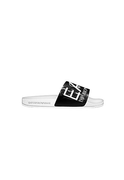 Emporio Armani Sandale Logo Slides Badesandale günstig online kaufen