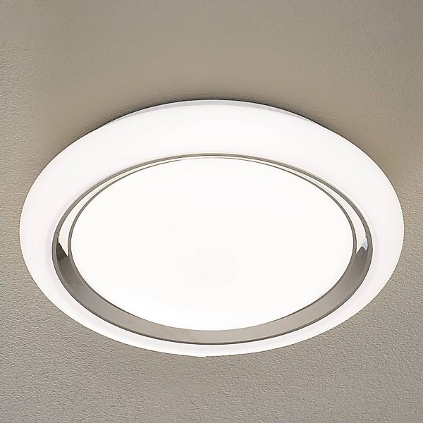 EGLO connect Capasso-C LED-Deckenlampe weiß-chrom günstig online kaufen