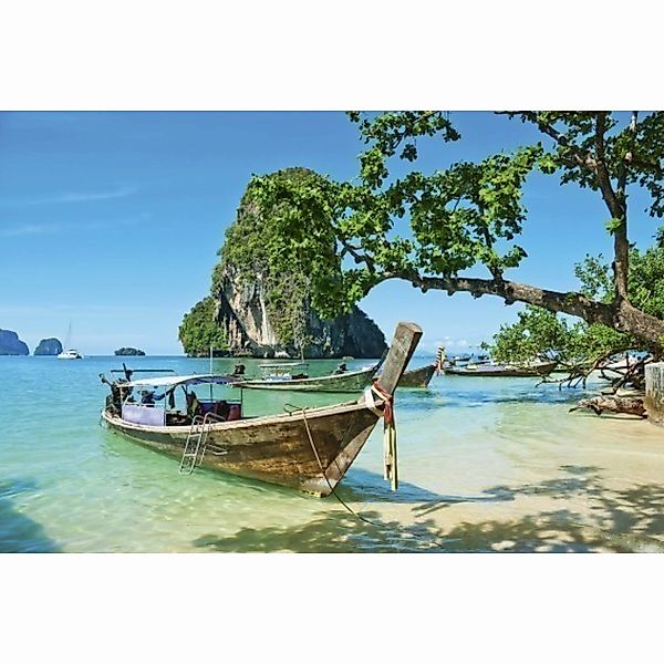 Fototapete THAILAND BOAT  | MS-5-0198 | Blau | Digitaldruck auf Vliesträger günstig online kaufen