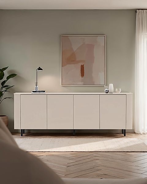 INOSIGN Sideboard "Lido, 231 cm breit, 4 Türen, Anrichte, Kommode, Stauraum günstig online kaufen