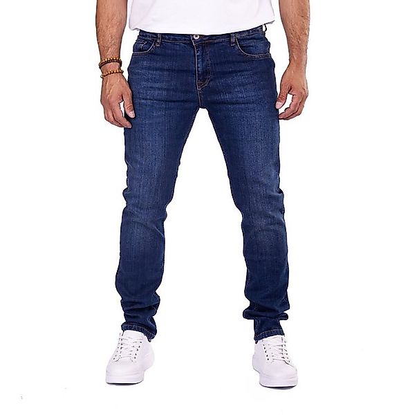 Denim Distriqt Slim-fit-Jeans Lässige Herren Regular Fit Jeans mit stretch günstig online kaufen