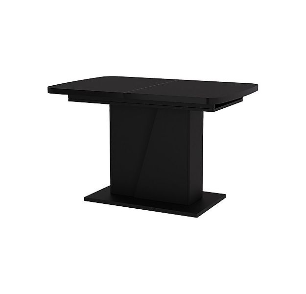 Vicco Esstisch Fenaro, Schwarz, 120 x 80 cm ausziehbar günstig online kaufen