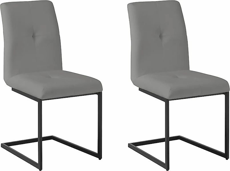 OTTO home Esszimmerstuhl "Vendy" (Set) 2 Stk. Samtstoff Velvet mit verstell günstig online kaufen
