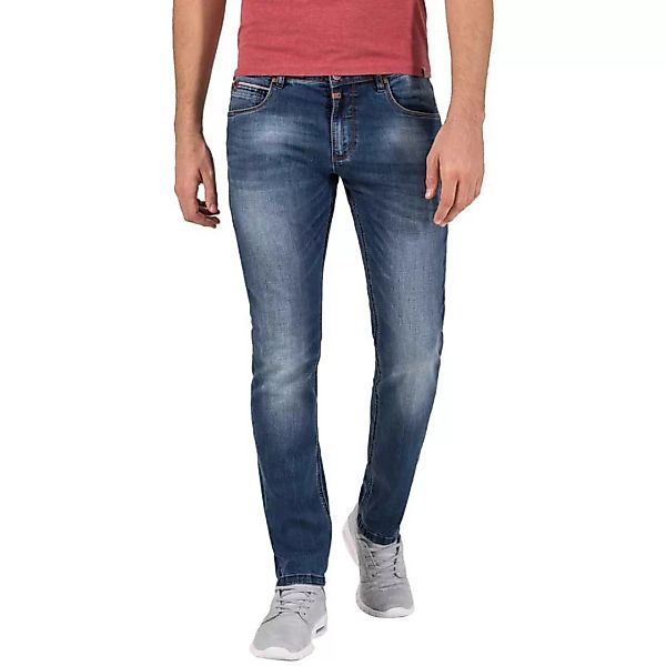 Timezone Slim Scotttz Jeans 33 Used Bright Blue Wash günstig online kaufen