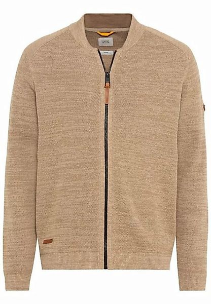 camel active Strickjacke Knitted Jacket, Sand günstig online kaufen