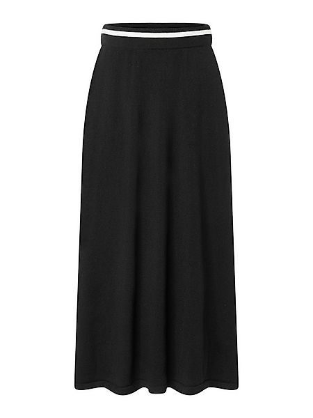 MORE&MORE A-Linien-Rock glockig weiter Maxi-Schlupf-Strickrock günstig online kaufen