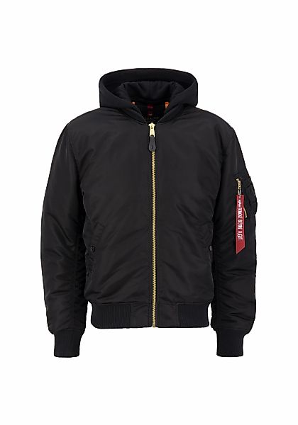 Alpha Industries Bomberjacke "MA-1 Zip Hood Back EMB" günstig online kaufen
