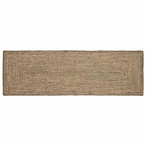 vidaXL Bereichsteppich Braun 80 x 300 cm Jute 42010495 günstig online kaufen