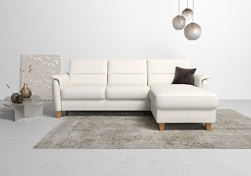 Home affaire Ecksofa »Palmera L-Form, B: 244 cm« optional Bettfunktion & Be günstig online kaufen