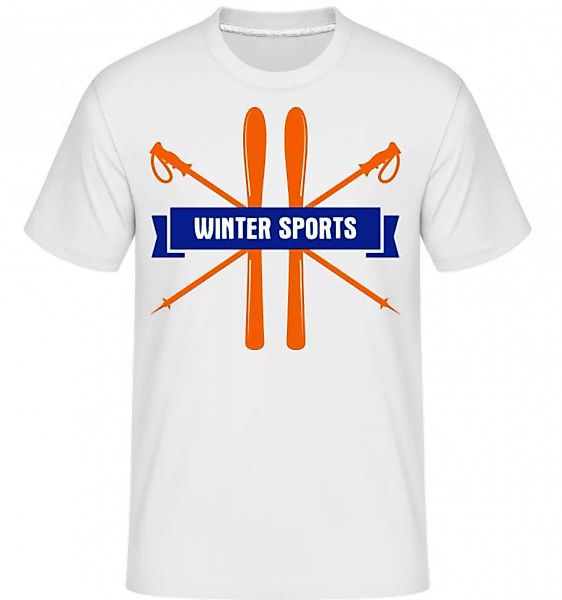 Winter Sports Sign · Shirtinator Männer T-Shirt günstig online kaufen