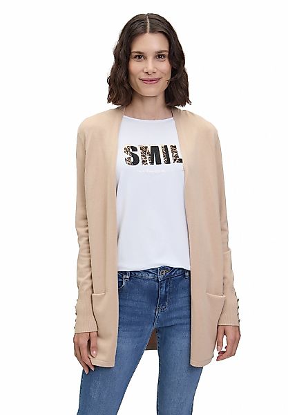 Betty Barclay Strickjacke "Damen Feinstrickjacke mit Taschen", 1 Stk. günstig online kaufen