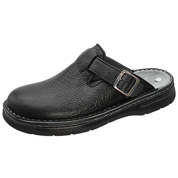 Fischer-Markenschuh Claudio Pantolette geprägtes Nappaleder, gepolstertes günstig online kaufen