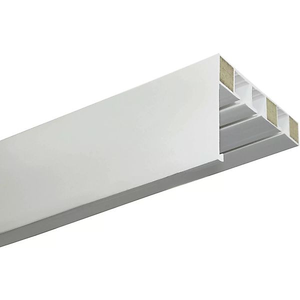 Gardinia Vorhangschiene P2Ü Weiß 300 cm günstig online kaufen