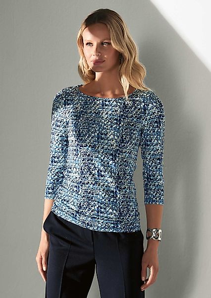 MADELEINE Kurzarmshirt Print-Shirt mit U-Boot-Ausschnitt günstig online kaufen