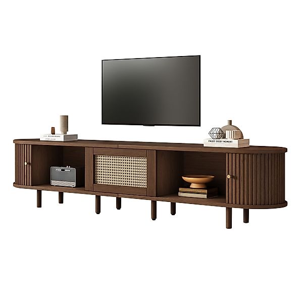 MODFU Lowboard Rattan-Elemente (Fernsehschrank, Fernsehtisch,TV-Board,TV-St günstig online kaufen