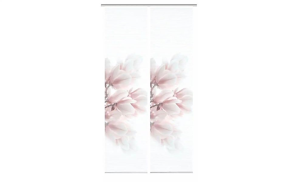 HOME in green Schiebevorhang   ¦ kupfer ¦ Synthetik ¦ Maße (cm): B: 60 H: 2 günstig online kaufen