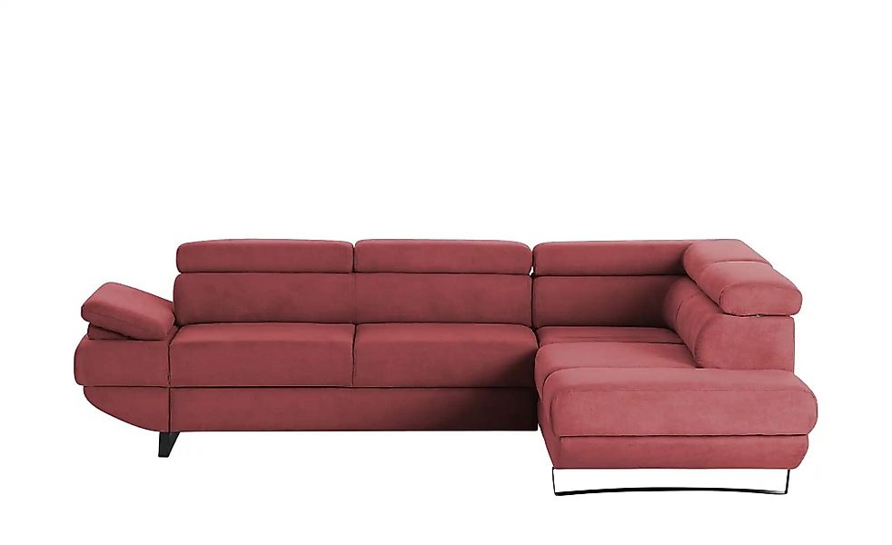 switch Ecksofa aus Mikrofaser Gio ¦ rot ¦ Maße (cm): B: 263 H: 74 T: 200 Po günstig online kaufen